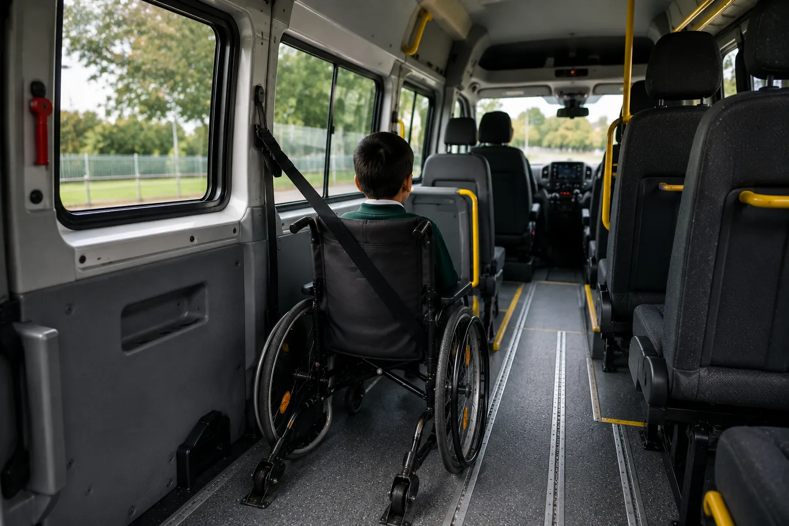 Green Destinations staff supporting specialist school transport